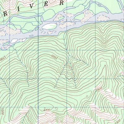 Natural Resources Canada Tom Creek, YT (115J12 CanMatrix) digital map