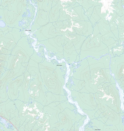 Natural Resources Canada Tom Murray Creek (115G13 Toporama) digital map