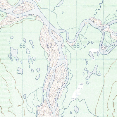 Natural Resources Canada Tom Murray Creek, YT (115G13 CanMatrix) digital map