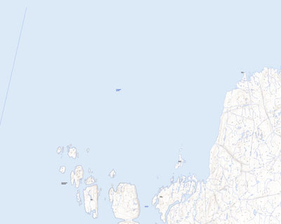 Natural Resources Canada Toms Island, NU (067H08 Toporama) digital map