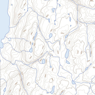 Natural Resources Canada Toms Island, NU (067H08 Toporama) digital map