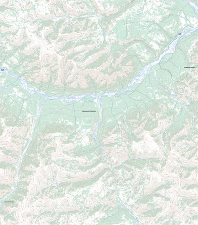 Natural Resources Canada Toochingkla River, NT (096D02 Toporama) digital map