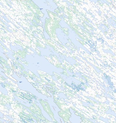Natural Resources Canada Tootyak Lake, NU (055E14 Toporama) digital map