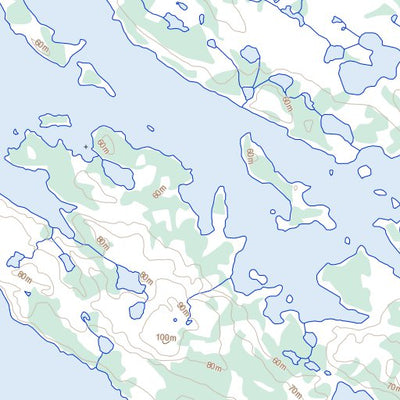 Natural Resources Canada Tootyak Lake, NU (055E14 Toporama) digital map