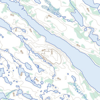 Natural Resources Canada Tootyak Lake, NU (055E14 Toporama) digital map