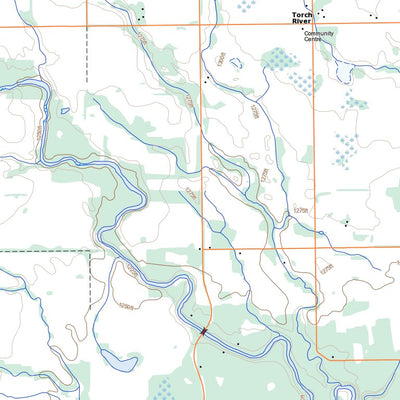 Natural Resources Canada Torch River, SK (073H09 Toporama) digital map