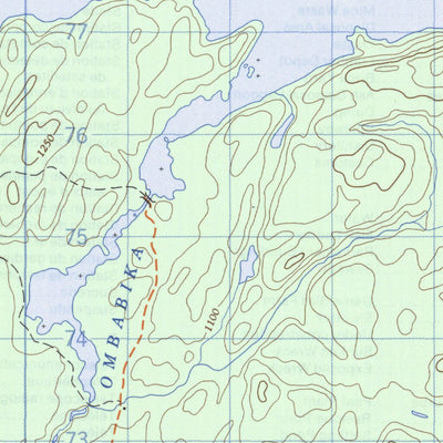 Natural Resources Canada Toronto Lake, ON (042L05 CanMatrix) digital map