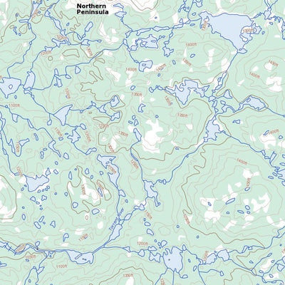 Natural Resources Canada Torrent River, NL (012I10 Toporama) digital map