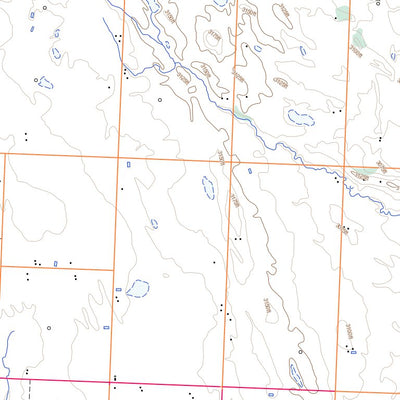 Natural Resources Canada Torrington, AB (082P13 Toporama) digital map