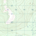 Natural Resources Canada Toshingermann Lakes, YT (115G14 CanMatrix) digital map