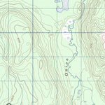 Natural Resources Canada Toshingermann Lakes, YT (115G14 CanMatrix) digital map
