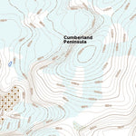 Natural Resources Canada Touak Fiord, NU (016E14 Toporama) digital map