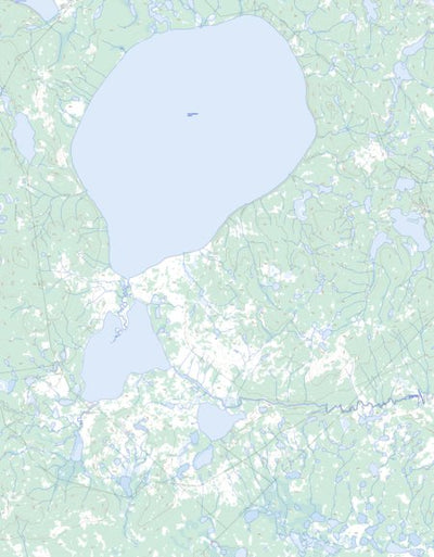Natural Resources Canada Travaillant Lake, NT (106O12 Toporama) digital map