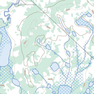 Natural Resources Canada Travaillant Lake, NT (106O12 Toporama) digital map