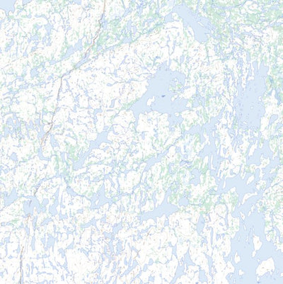 Natural Resources Canada Trebell Lake, NU (065B01 Toporama) digital map