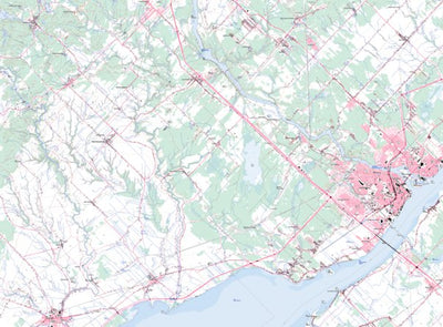 Natural Resources Canada Trois-Rivières, QC (031I07 Toporama) digital map