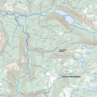 Natural Resources Canada Trout River, NL (012G08 Toporama) digital map