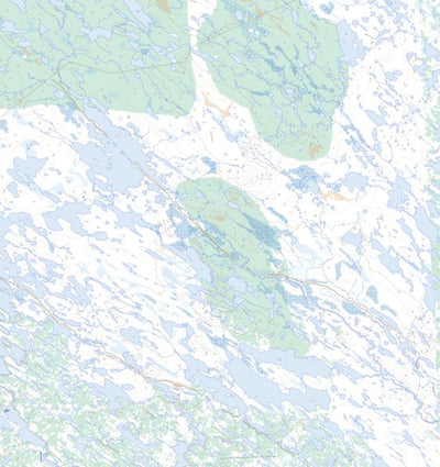 Natural Resources Canada Trud Lake, NU (065I01 Toporama) digital map