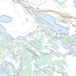Natural Resources Canada Trud Lake, NU (065I01 Toporama) digital map