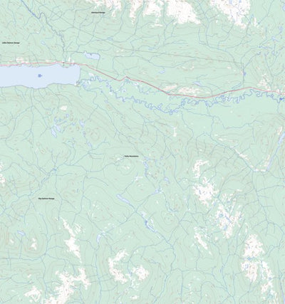 Natural Resources Canada Truitt Creek, YT (105L01 Toporama) digital map
