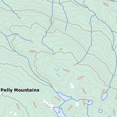 Natural Resources Canada Truitt Creek, YT (105L01 Toporama) digital map