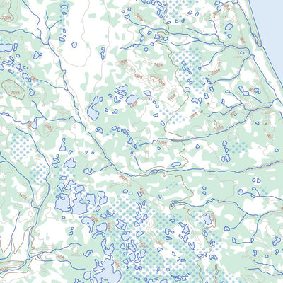 Natural Resources Canada Trunmore Bay, NL (013H14 Toporama) digital map