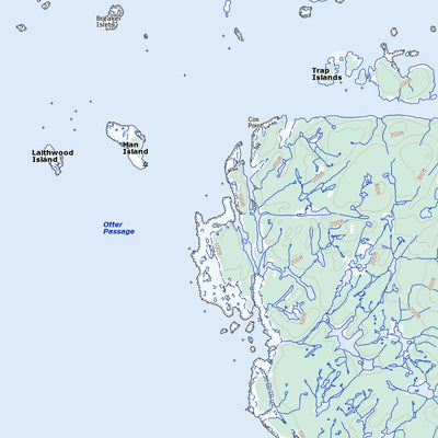 Natural Resources Canada Trutch Island (103H04 Toporama) digital map