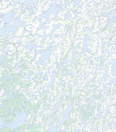 Natural Resources Canada Tsan Lake (086A02 Toporama) digital map