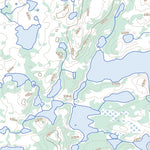 Natural Resources Canada Tsan Lake (086A02 Toporama) digital map
