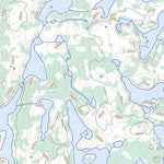 Natural Resources Canada Tsan Lake (086A02 Toporama) digital map