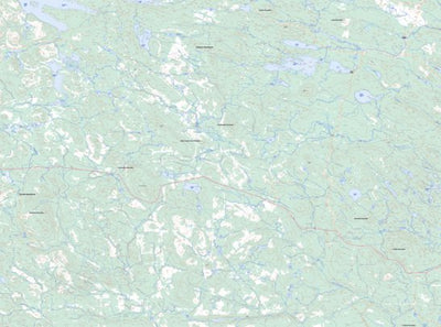 Natural Resources Canada Tuadook Lake, NB (021J15 Toporama) digital map