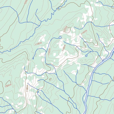 Natural Resources Canada Tucho River, BC (104I01 Toporama) digital map