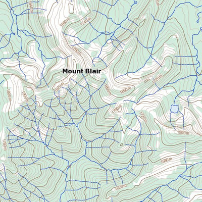 Natural Resources Canada Tucho River, BC (104I01 Toporama) digital map