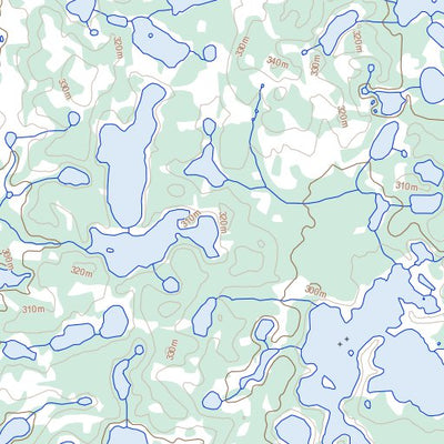 Natural Resources Canada Tuholata Creek, NT (096M10 Toporama) digital map