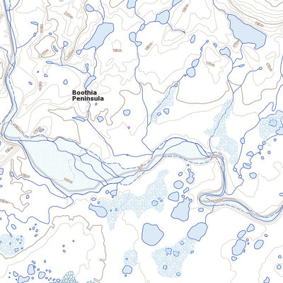 Natural Resources Canada Tukingayuk Lake, NU (057F02 Toporama) digital map