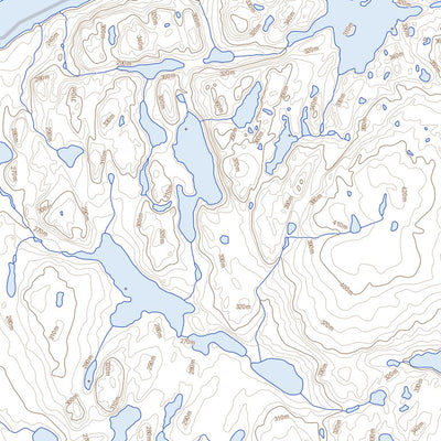 Natural Resources Canada Tukingayuk Lake, NU (057F02 Toporama) digital map