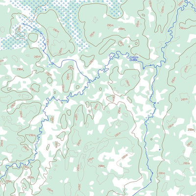 Natural Resources Canada Tullibee Lake, MB (063O07 Toporama) digital map