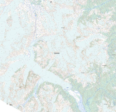 Natural Resources Canada Tulsequah Glacier, BC (104K13 Toporama) digital map