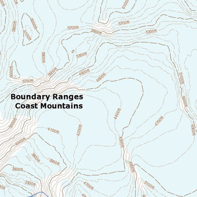 Natural Resources Canada Tulsequah Glacier, BC (104K13 Toporama) digital map