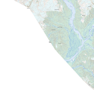 Natural Resources Canada Tulsequah River (104K12 Toporama) digital map