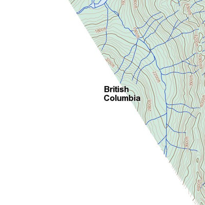 Natural Resources Canada Tulsequah River (104K12 Toporama) digital map
