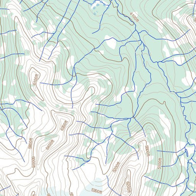 Natural Resources Canada Tumeka Lake, BC (104H04 Toporama) digital map