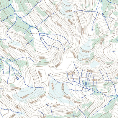 Natural Resources Canada Tumeka Lake, BC (104H04 Toporama) digital map