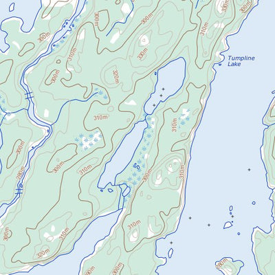Natural Resources Canada Tumpline Lake, NT (085I10 Toporama) digital map