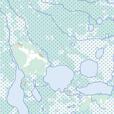 Natural Resources Canada Tundra Lake, NT (106N12 Toporama) digital map