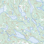 Natural Resources Canada Turmoil Lake, NT (086F01 Toporama) digital map
