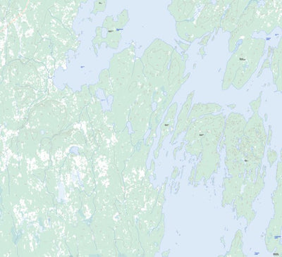 Natural Resources Canada Turnor Lake, SK (074C10 Toporama) digital map