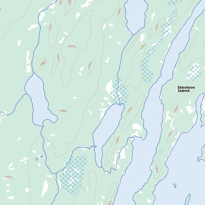 Natural Resources Canada Turnor Lake, SK (074C10 Toporama) digital map