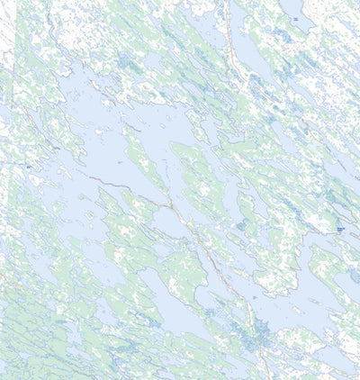 Natural Resources Canada Turquetil Lake, NU (055E13 Toporama) digital map