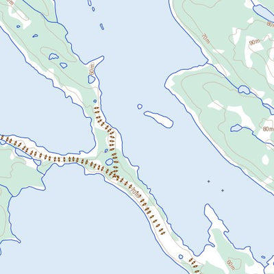 Natural Resources Canada Turquetil Lake, NU (055E13 Toporama) digital map